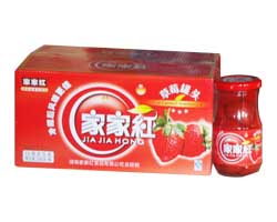 家家红草莓罐头245g×12瓶